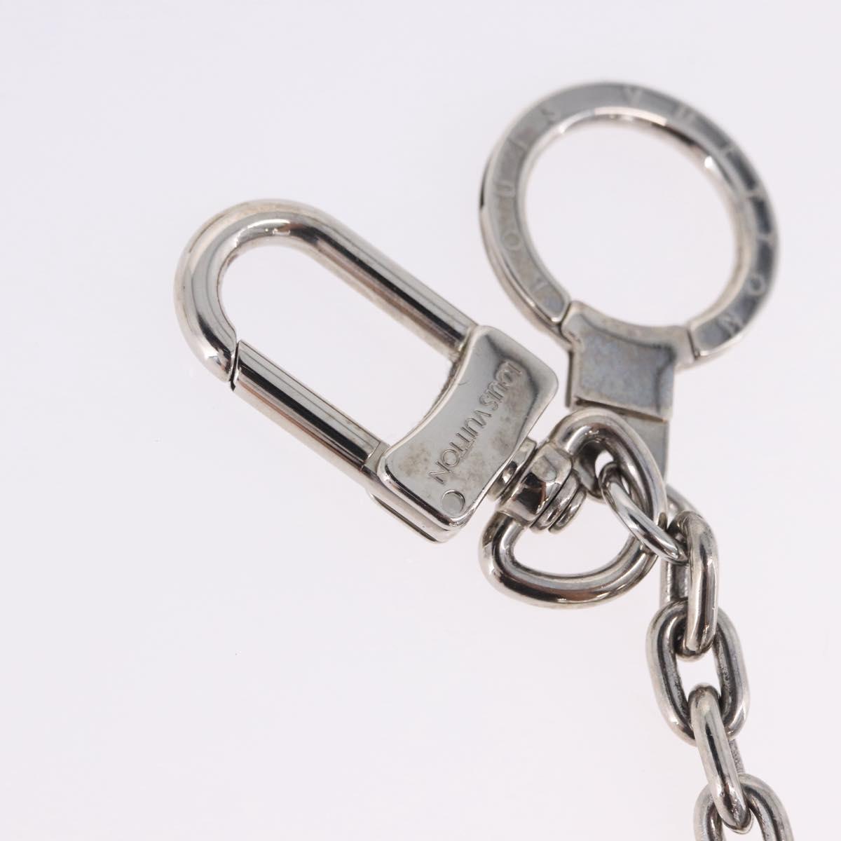 LOUIS VUITTON Porte Cre Printed Initials LV Charm Metal M65071 LV Auth 203696V