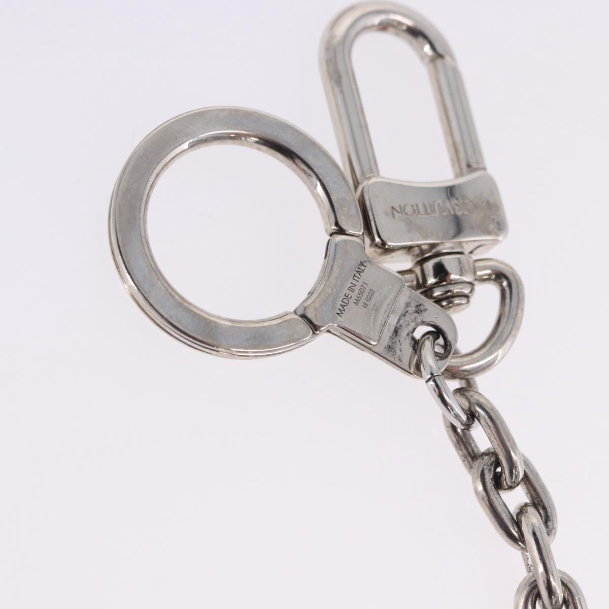 LOUIS VUITTON Porte Cre Printed Initials LV Charm Metal M65071 LV Auth 203696V