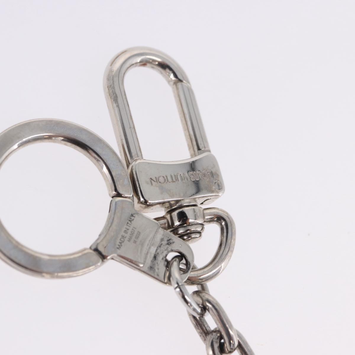LOUIS VUITTON Porte Cre Printed Initials LV Charm Metal M65071 LV Auth 203696V