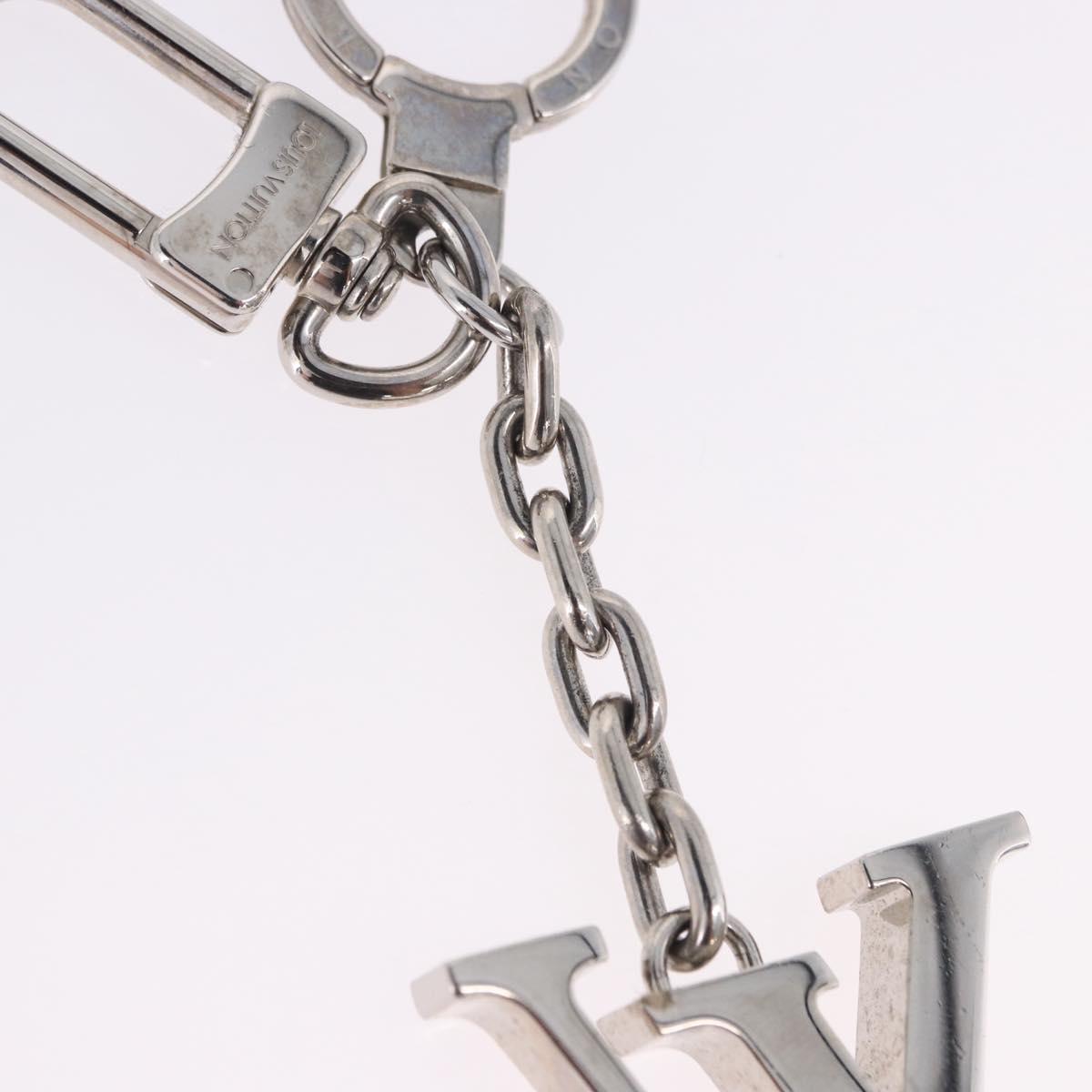 LOUIS VUITTON Porte Cre Printed Initials LV Charm Metal M65071 LV Auth 203696V