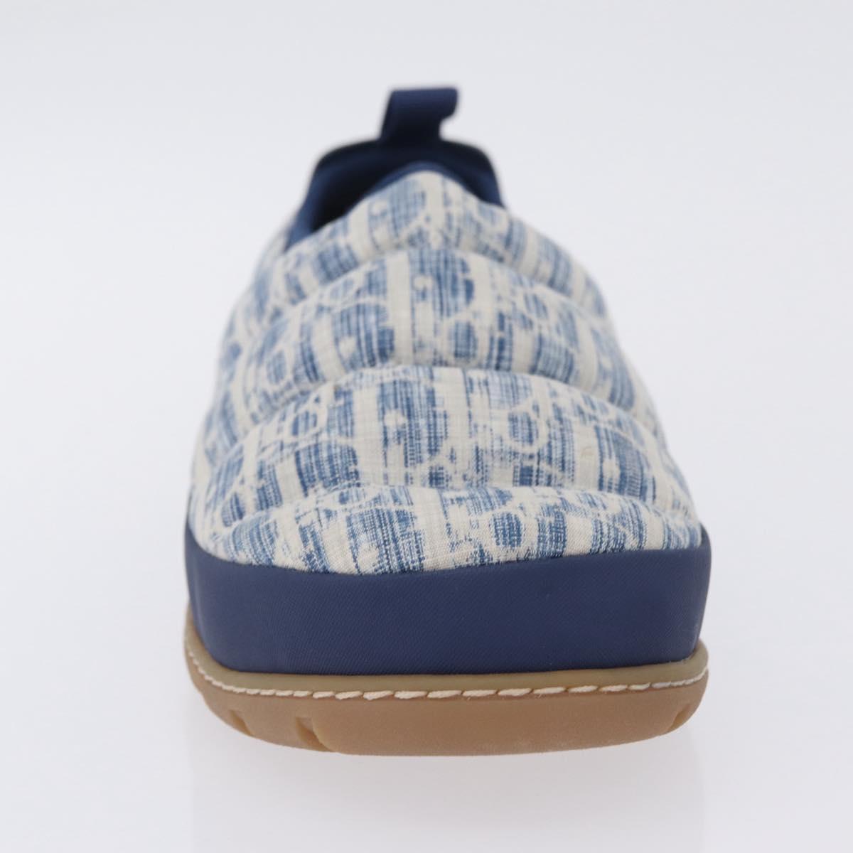 Christian Dior Snow Shoes Trotter Canvas Blue Auth 203701M