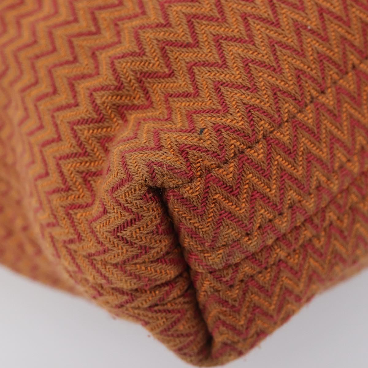 HERMES Sac Depansage Shoulder Bag Jacquard Orange Auth 203706A