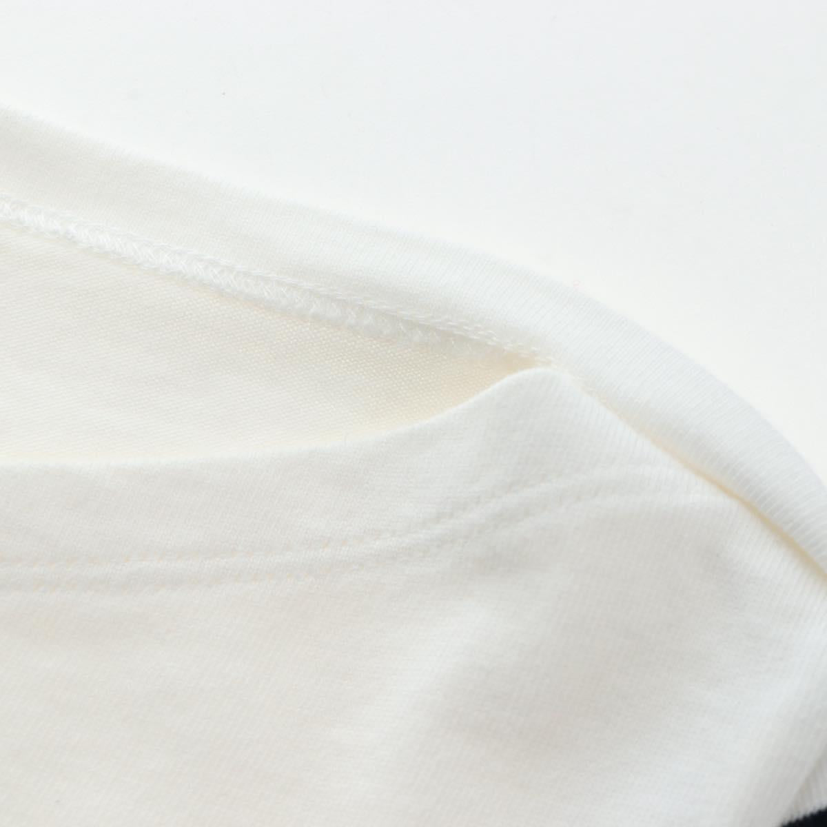 Christian Dior Short Sleeved T Shirt Cotton XS White Auth 203729M