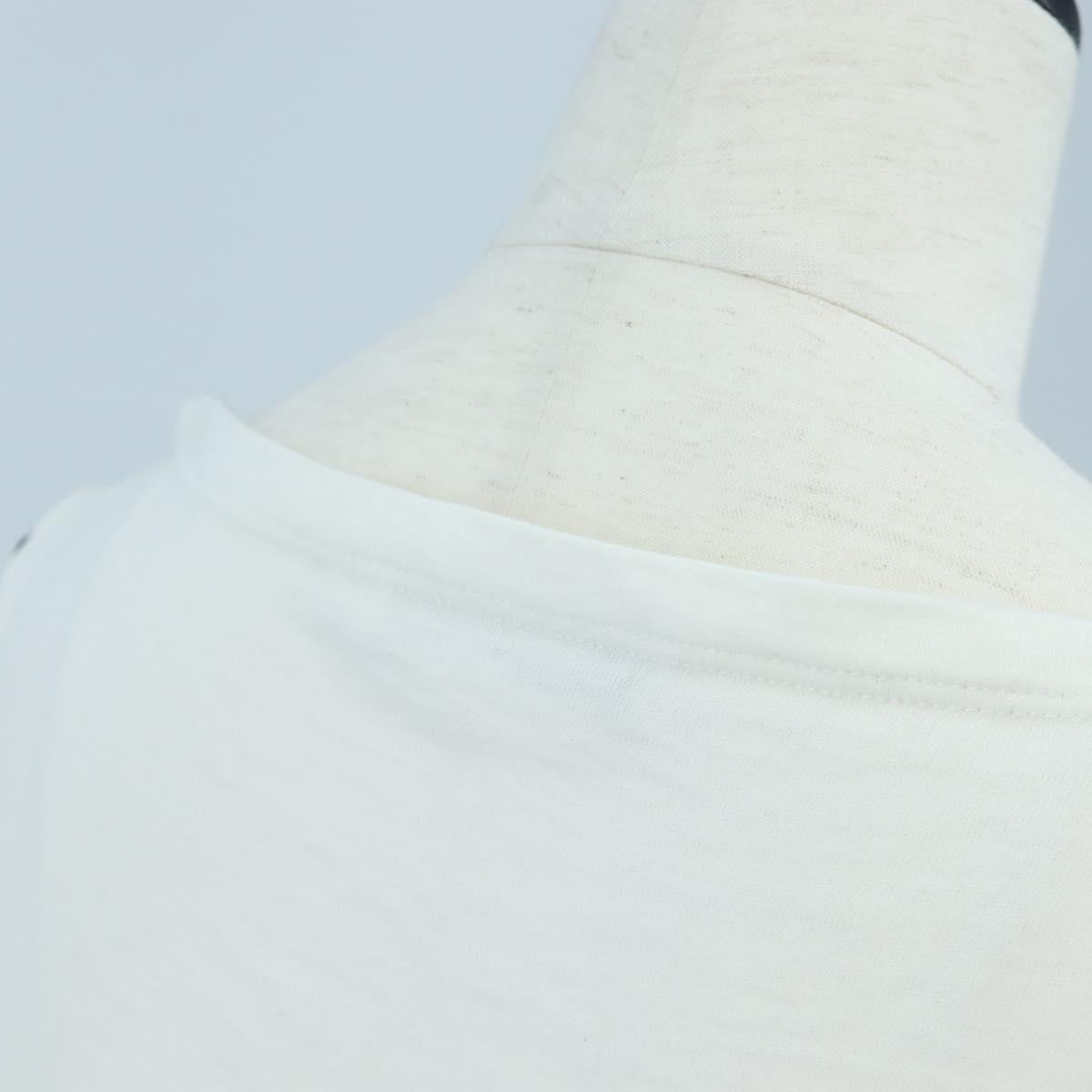 Christian Dior Short Sleeved T Shirt Cotton XS White Auth 203729M