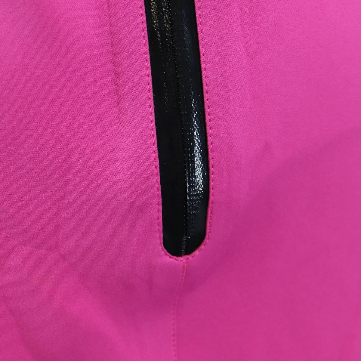 LOUIS VUITTON Tank Dress One Piece Dress Shirt Nylon 38 Pink LV Auth 203730M