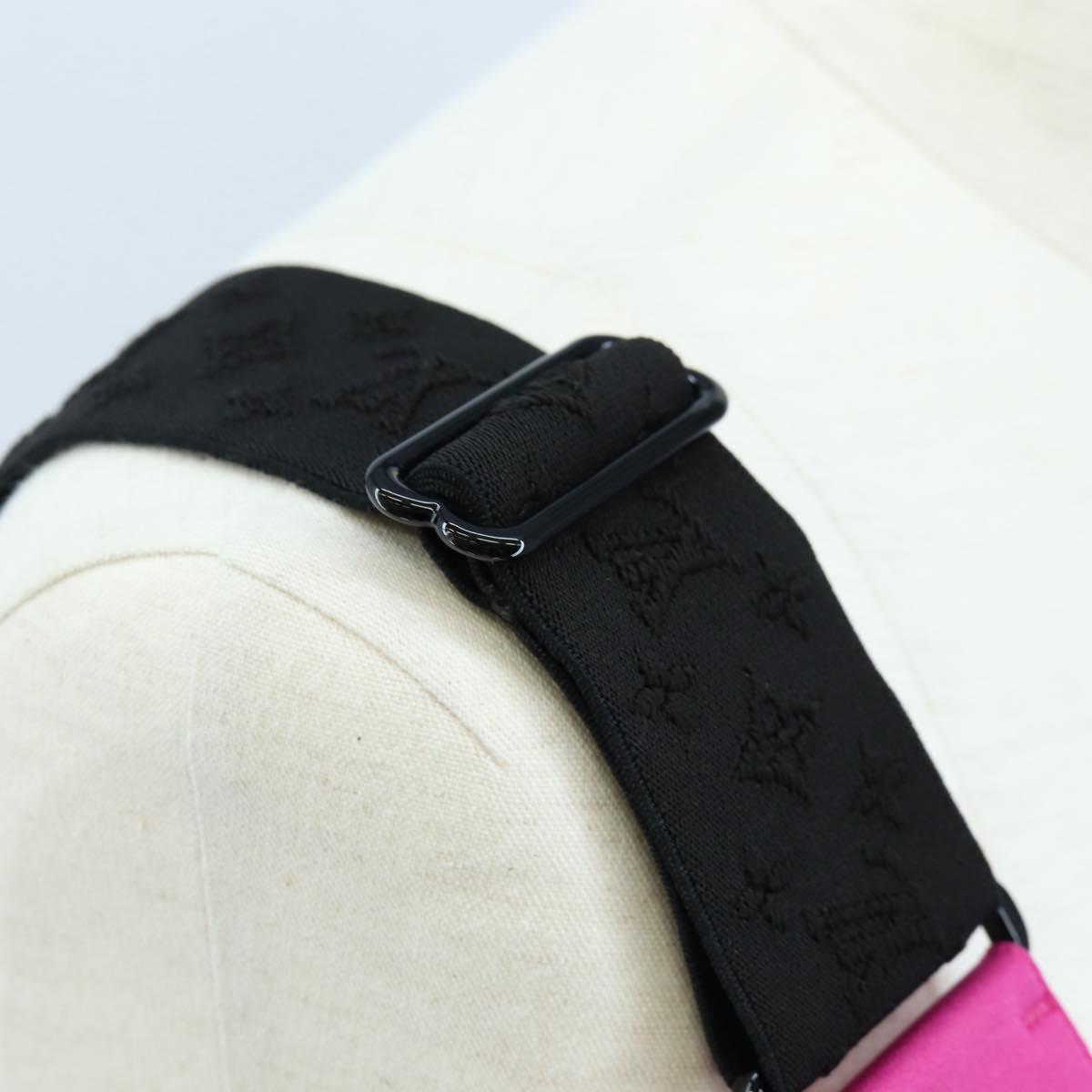 LOUIS VUITTON Tank Dress One Piece Dress Shirt Nylon 38 Pink LV Auth 203730M