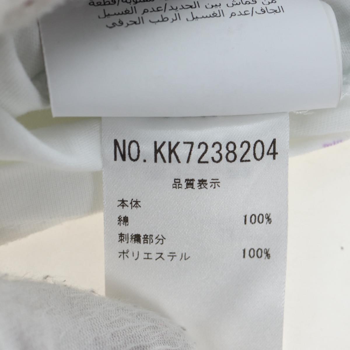 MOSCHINO Short Sleeved T Shirt Cotton White Auth 203736M