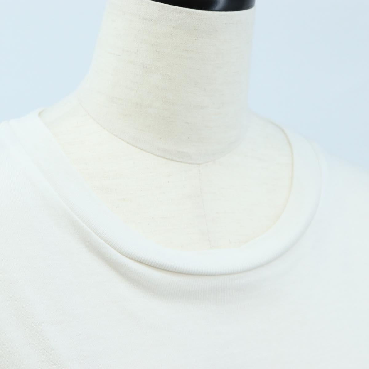 Coach Signature Short-sleeved T-shirt Cotton XS White Auth 203738M