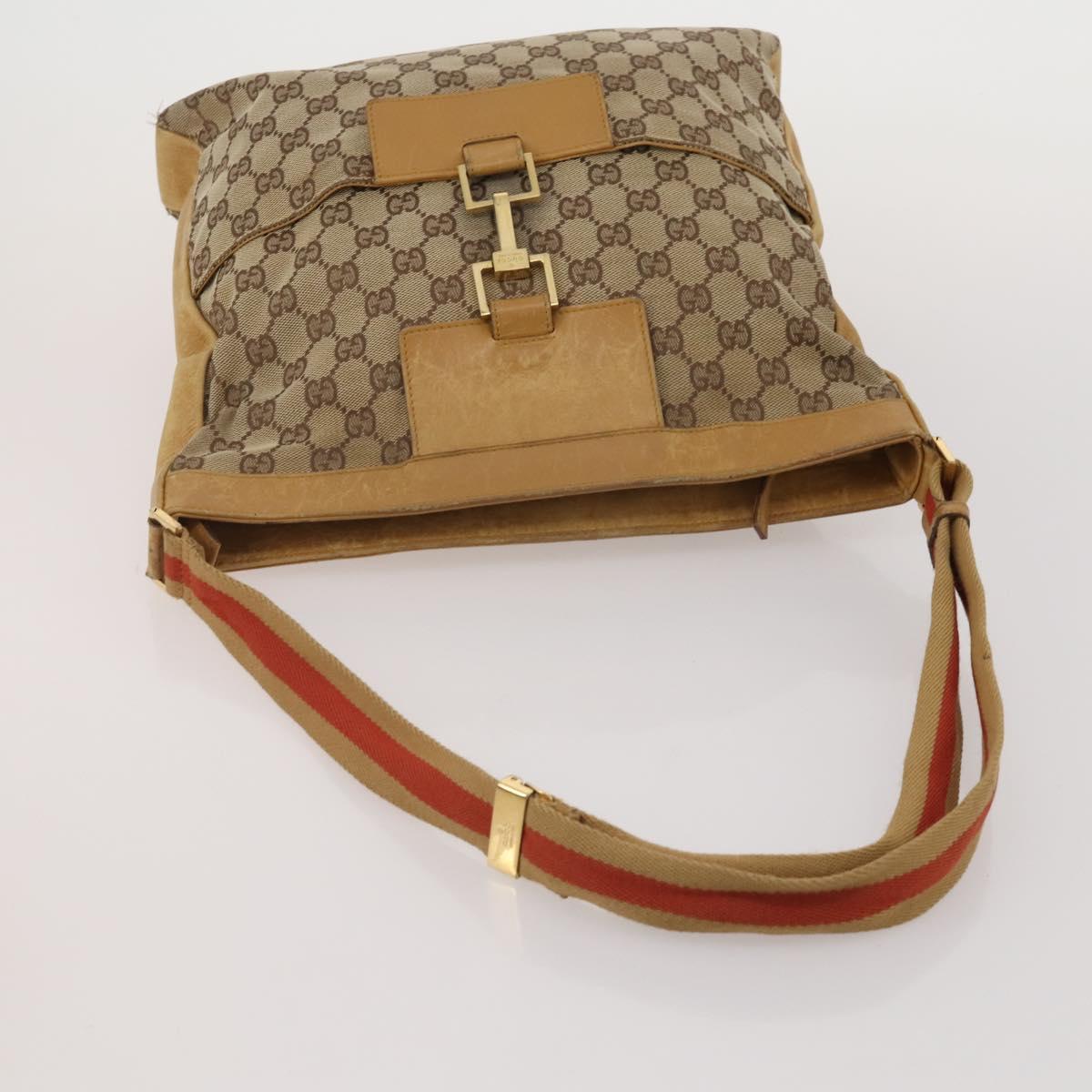 GUCCI GG Canvas GG Supreme GG Imprime Sherry Line Bag PVC 3 Set Auth 203739