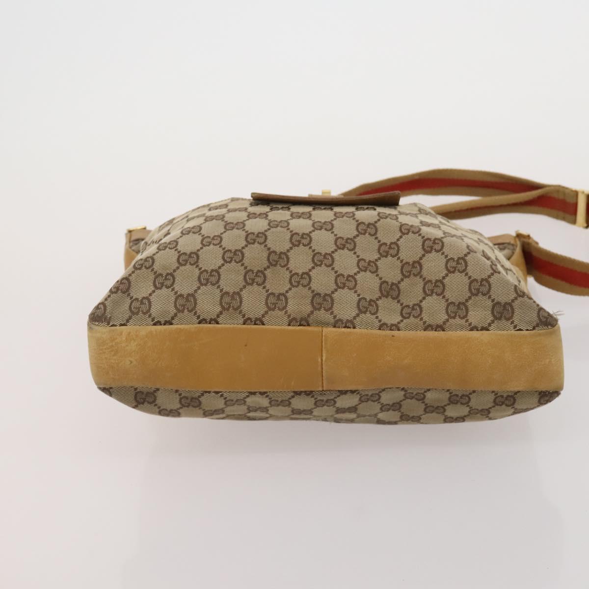 GUCCI GG Canvas GG Supreme GG Imprime Sherry Line Bag PVC 3 Set Auth 203739