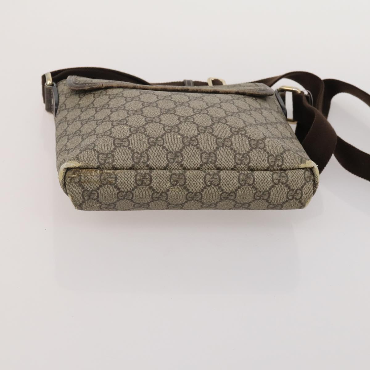 GUCCI GG Canvas GG Supreme GG Imprime Sherry Line Bag PVC 3 Set Auth 203739