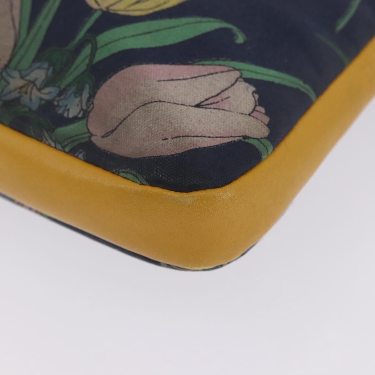 GUCCI Clutch Bag Canvas Beige Gold 004 92 0142 Auth 203771