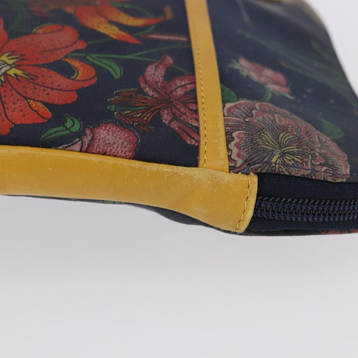GUCCI Clutch Bag Canvas Beige Gold 004 92 0142 Auth 203771