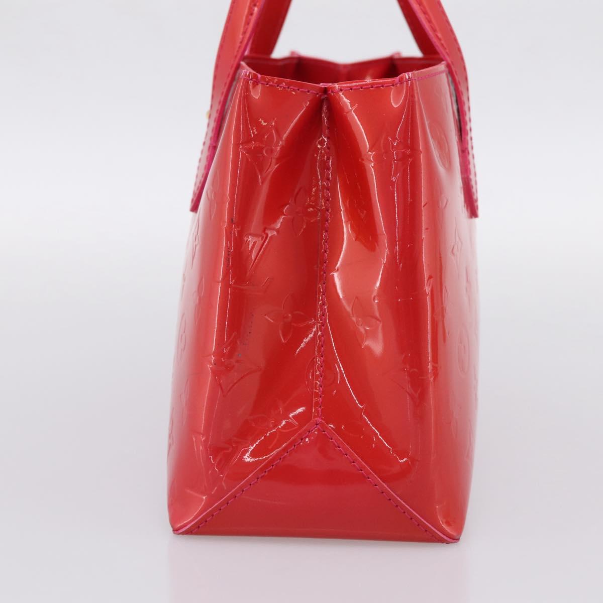 LOUIS VUITTON Monogram Vernis Wilshire PM Bag Rose Pop M93643 LV Auth 203774A