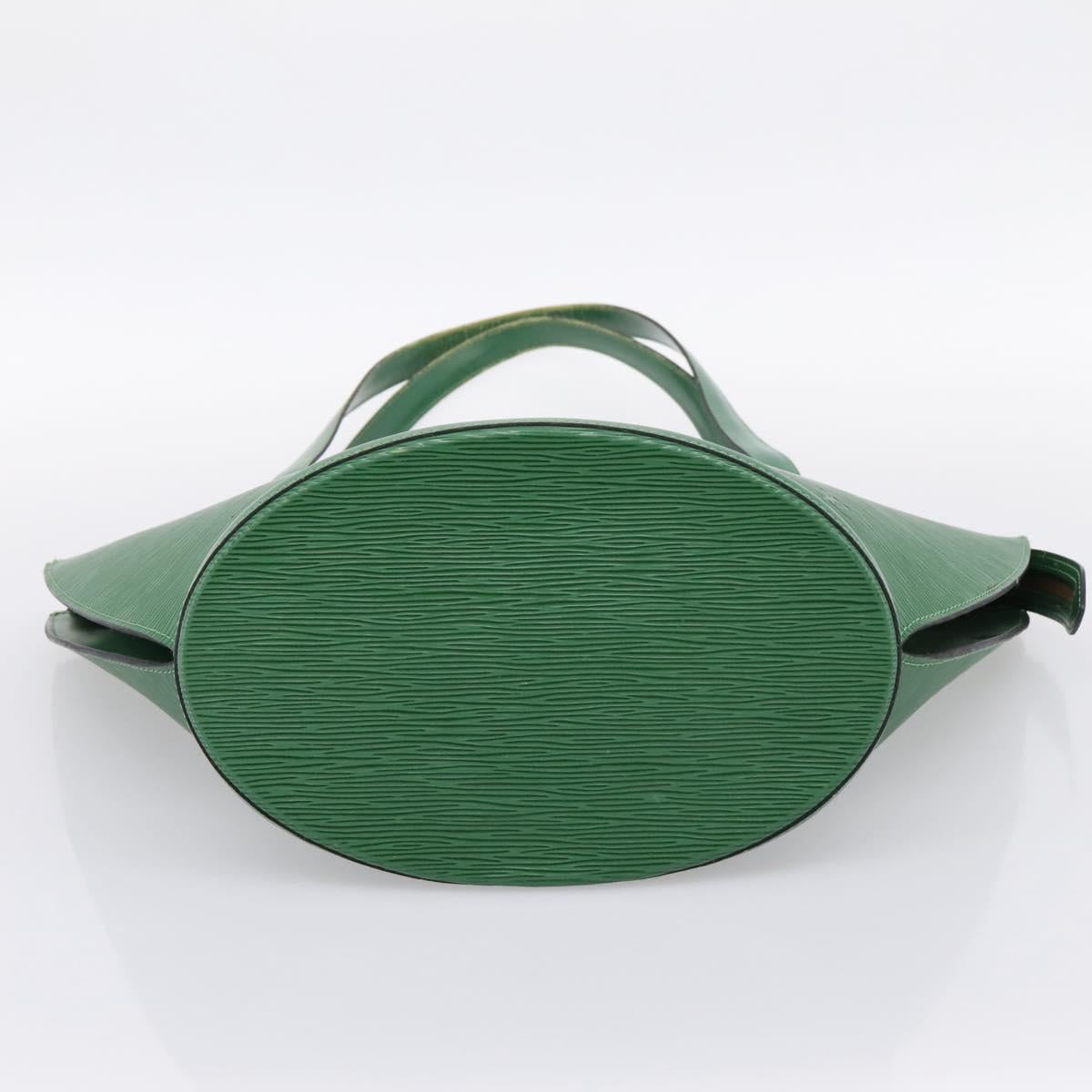 LOUIS VUITTON Epi Saint Jacques Shopping Bag Green M52274 LV Auth 203777