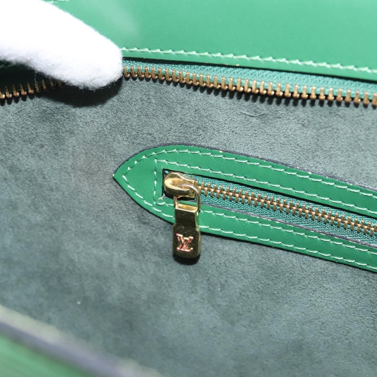 LOUIS VUITTON Epi Saint Jacques Shopping Bag Green M52274 LV Auth 203777