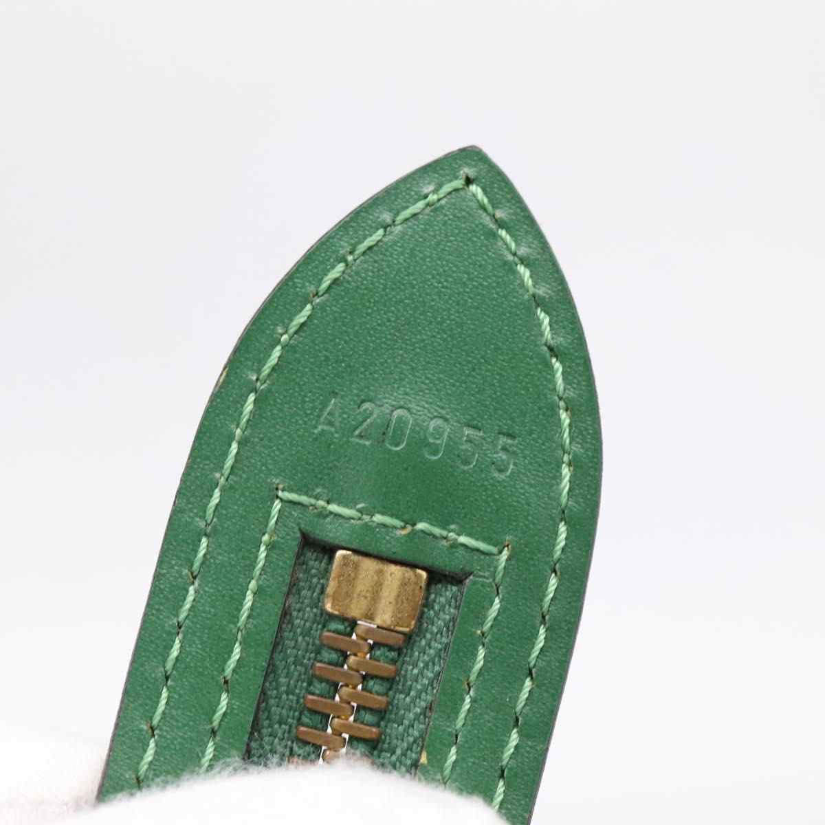 LOUIS VUITTON Epi Saint Jacques Shopping Bag Green M52274 LV Auth 203777