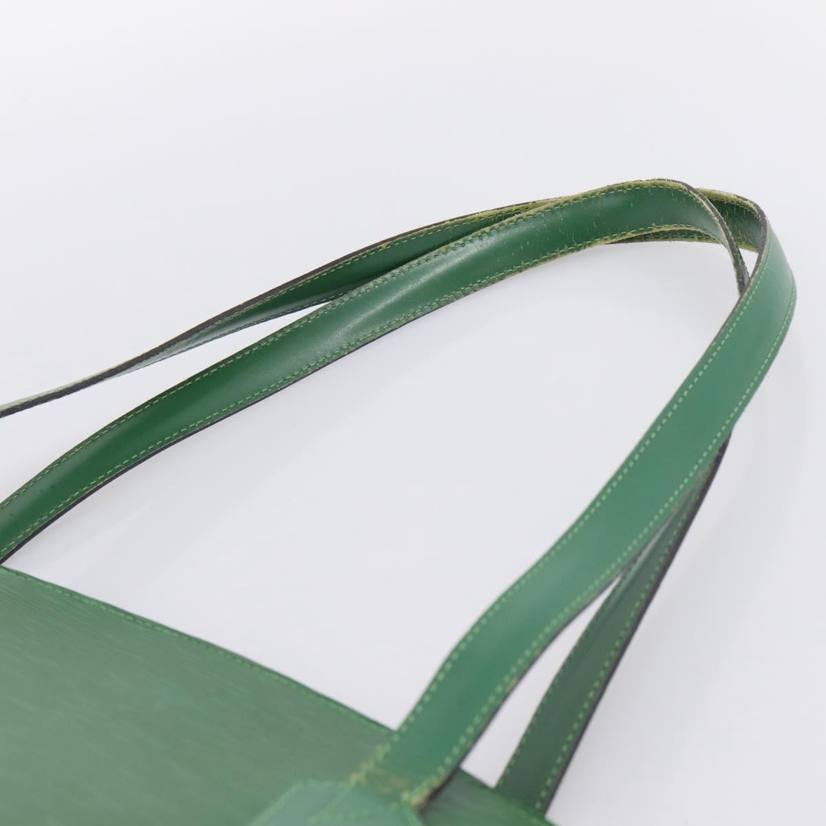 LOUIS VUITTON Epi Saint Jacques Shopping Bag Green M52274 LV Auth 203777