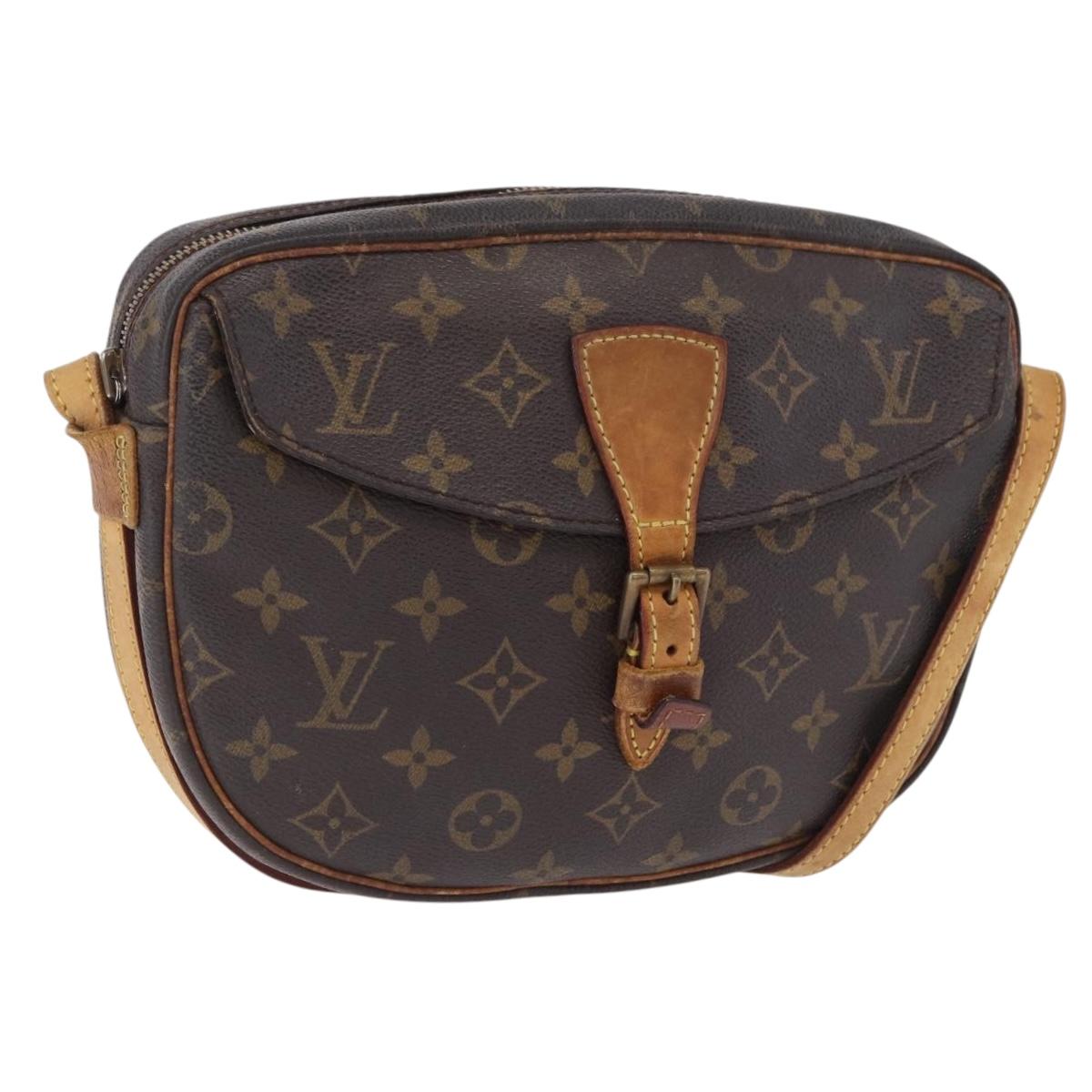 LOUIS VUITTON Monogram Jeune Fille MM Shoulder Bag M51226 LV Auth 203779