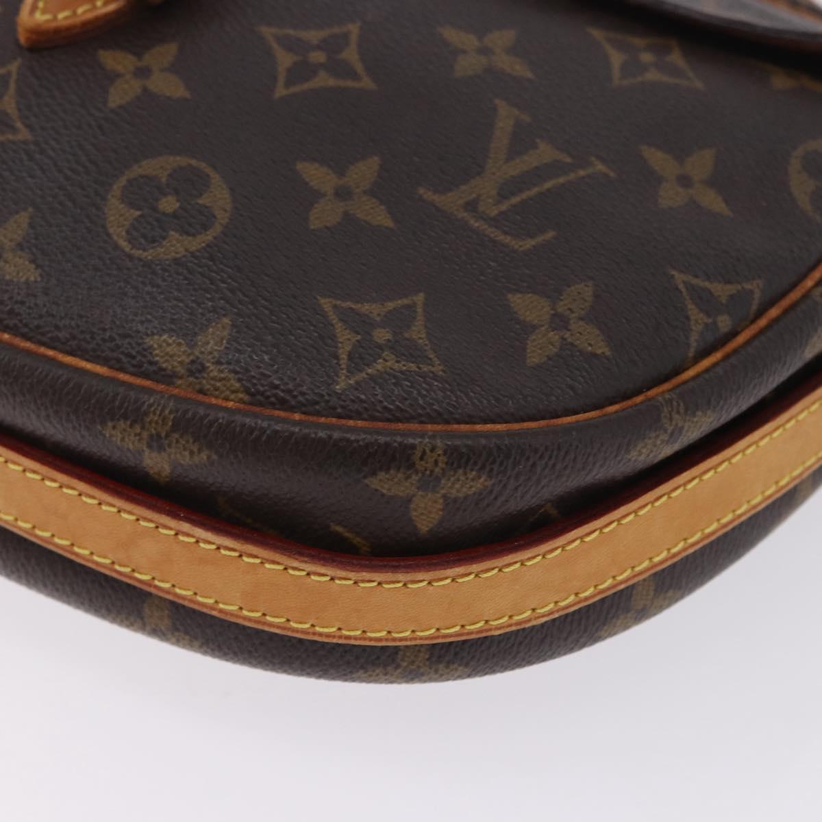 LOUIS VUITTON Monogram Jeune Fille MM Shoulder Bag M51226 LV Auth 203779
