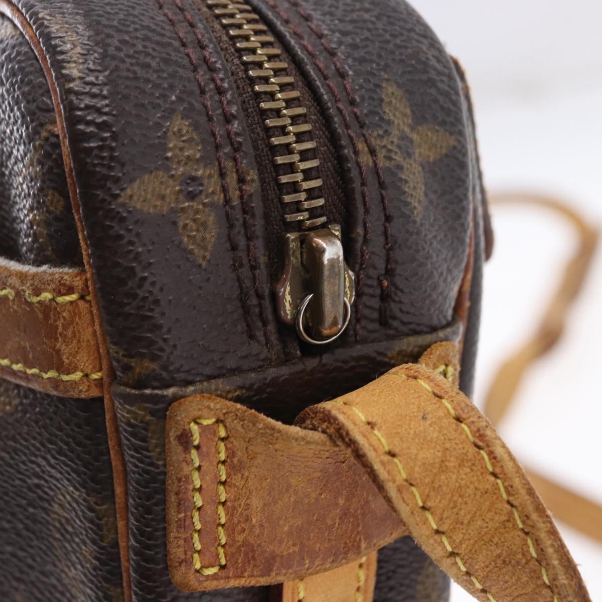 LOUIS VUITTON Monogram Jeune Fille MM Shoulder Bag M51226 LV Auth 203779