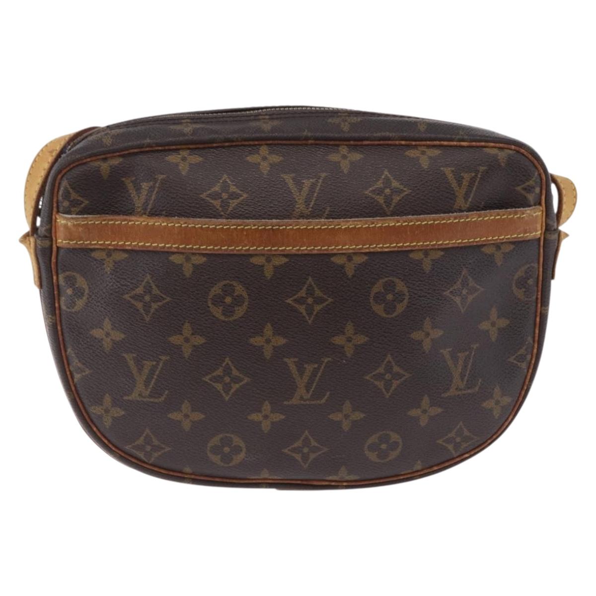 LOUIS VUITTON Monogram Jeune Fille MM Shoulder Bag M51226 LV Auth 203779