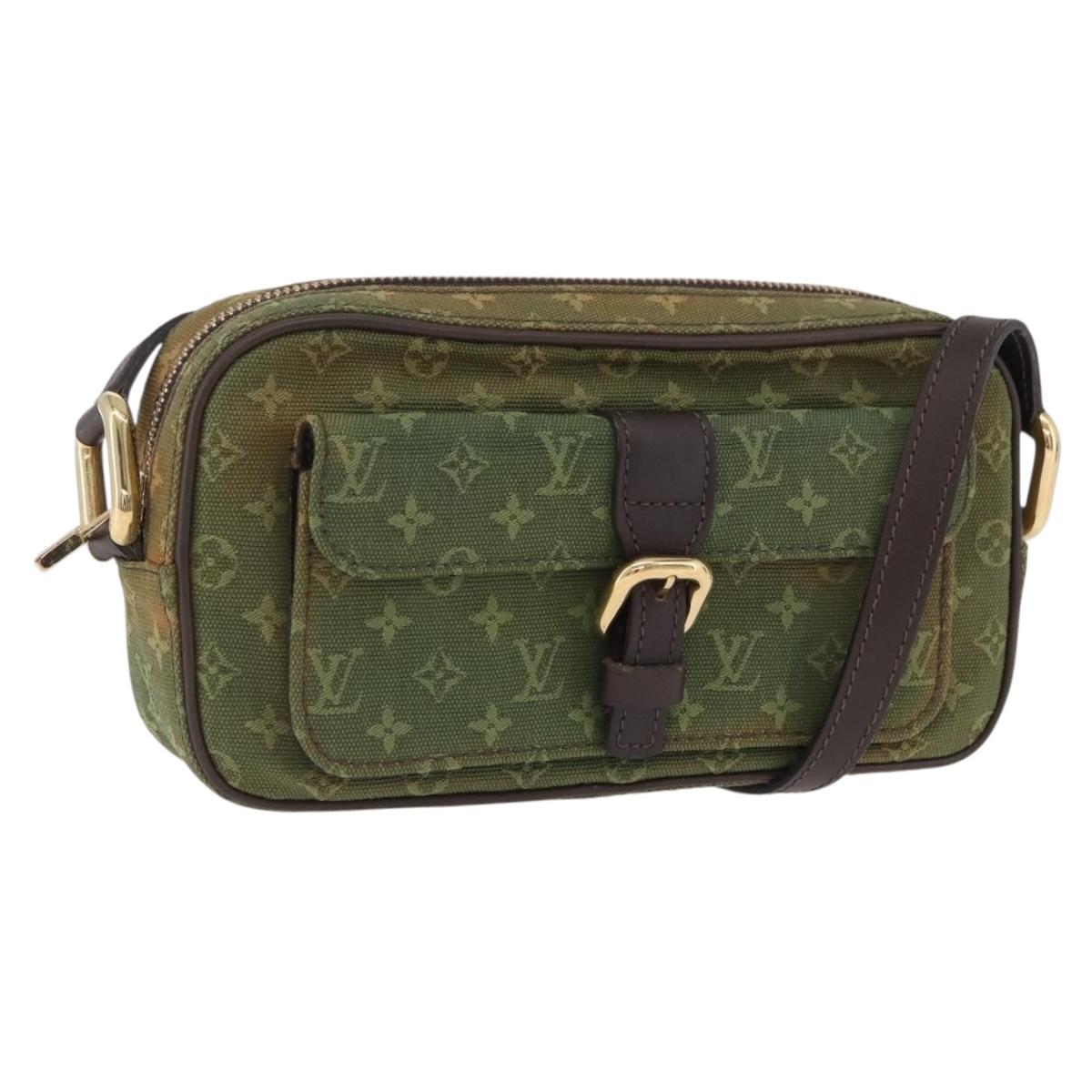 LOUIS VUITTON Monogram Mini Juliet MM Shoulder Bag Khaki M92218 LV Auth 203796