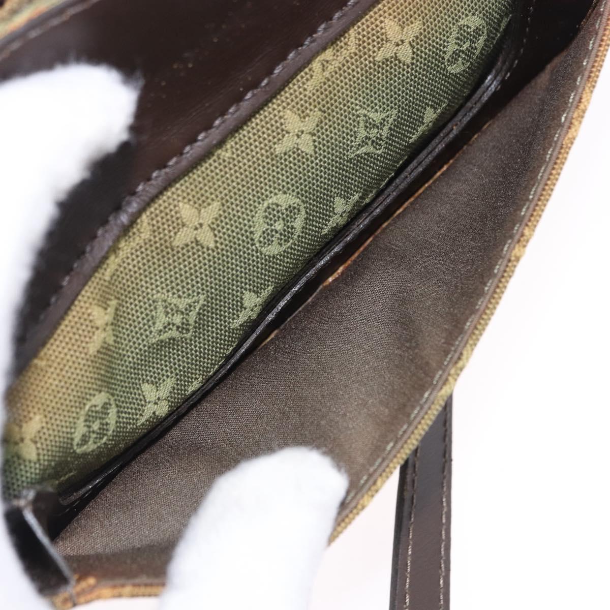 LOUIS VUITTON Monogram Mini Juliet MM Shoulder Bag Khaki M92218 LV Auth 203796