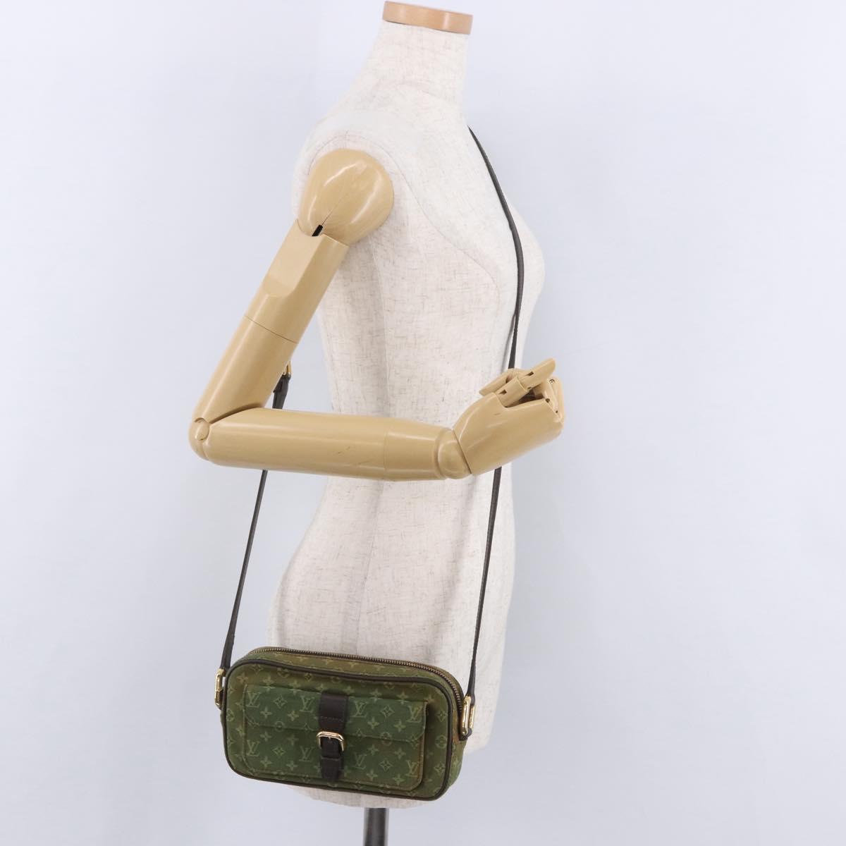 LOUIS VUITTON Monogram Mini Juliet MM Shoulder Bag Khaki M92218 LV Auth 203796