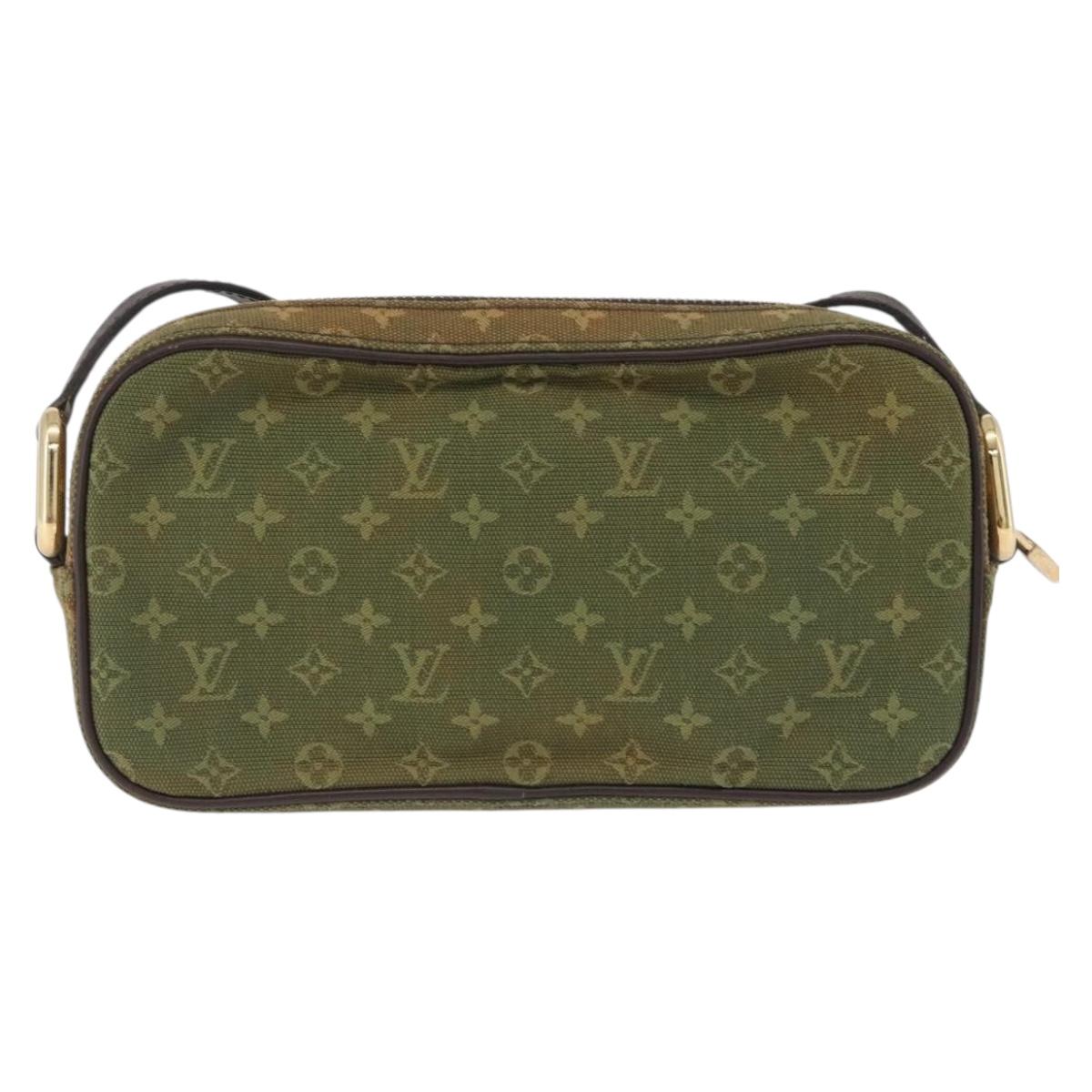 LOUIS VUITTON Monogram Mini Juliet MM Shoulder Bag Khaki M92218 LV Auth 203796