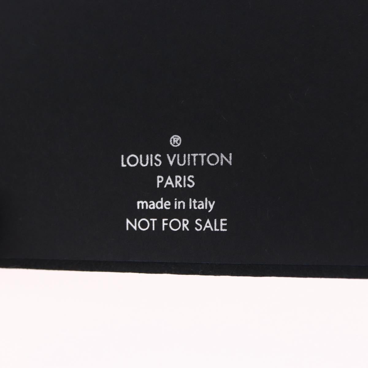 LOUIS VUITTON Monogram Eclipse Notebook Black LV Auth 203803