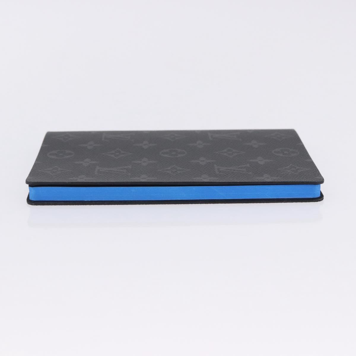 LOUIS VUITTON Monogram Eclipse Notebook Black LV Auth 203803