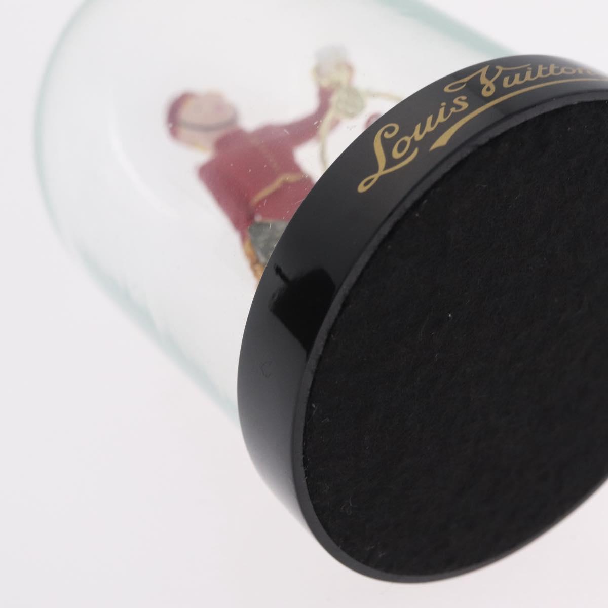 LOUIS VUITTON Bellboy Snow Globe Glass Clear M99551 LV Auth 203805