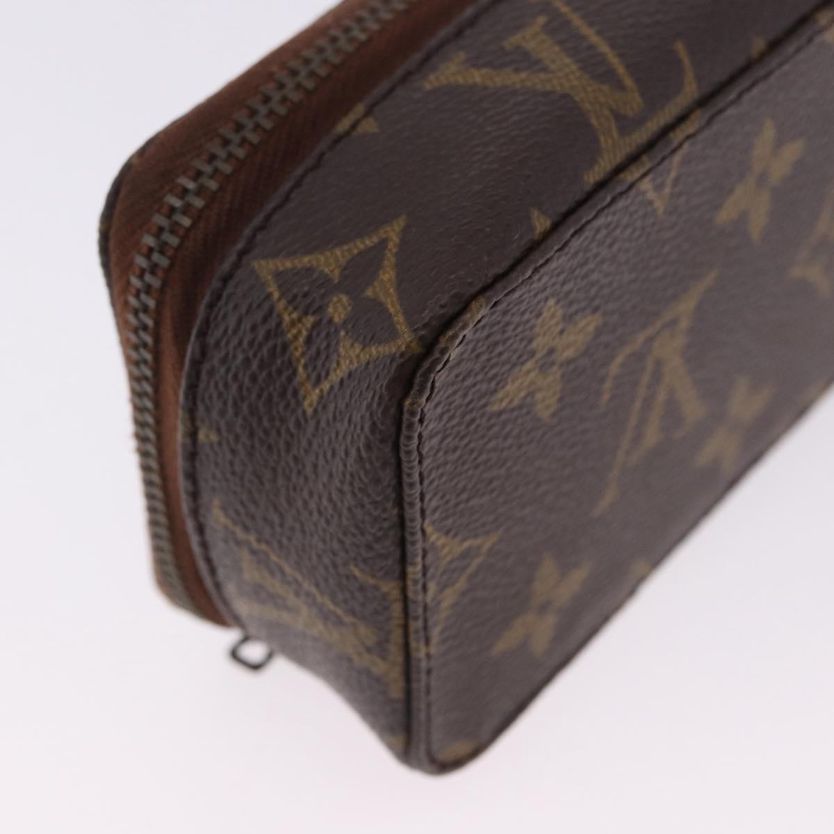 LOUIS VUITTON Monogram Posh Monte Carlo Jewelry Box M47350 LV Auth 203809