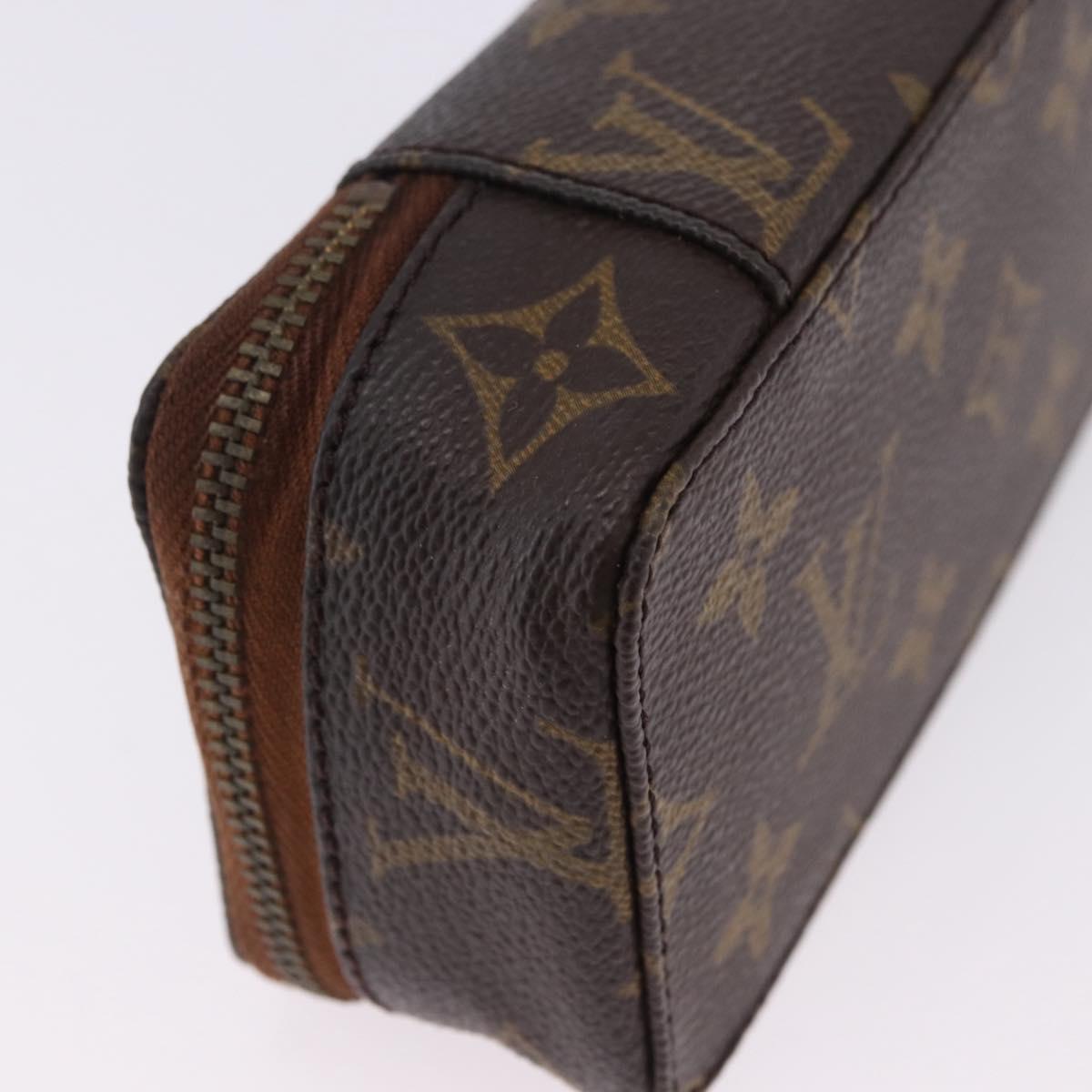 LOUIS VUITTON Monogram Posh Monte Carlo Jewelry Box M47350 LV Auth 203809
