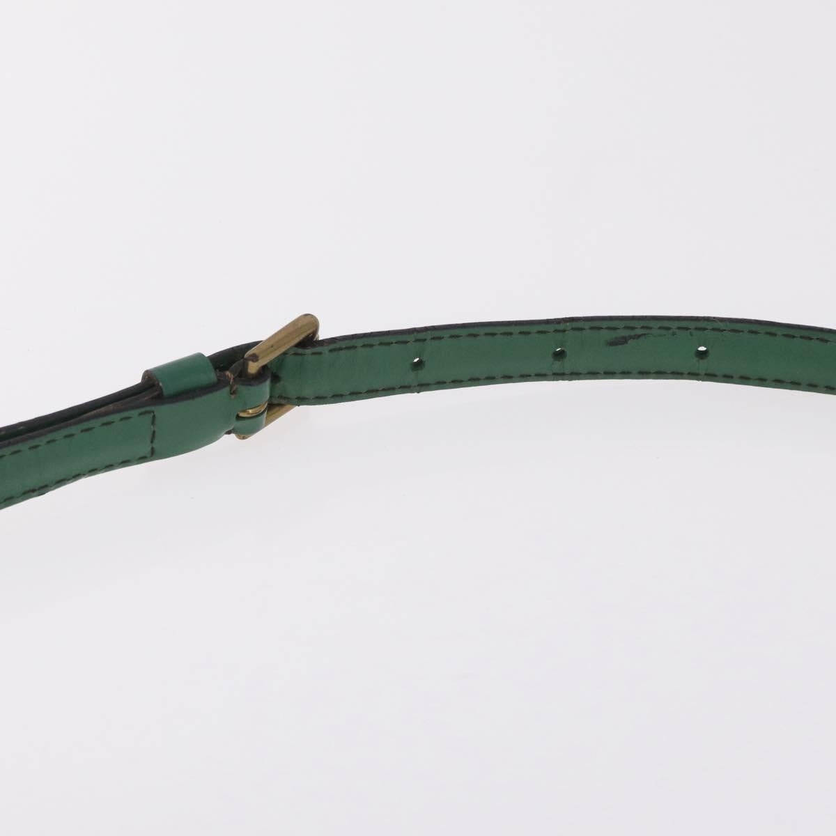LOUIS VUITTON Epi Serviette Conseiller Briefcase Green M54424 LV Auth 203837
