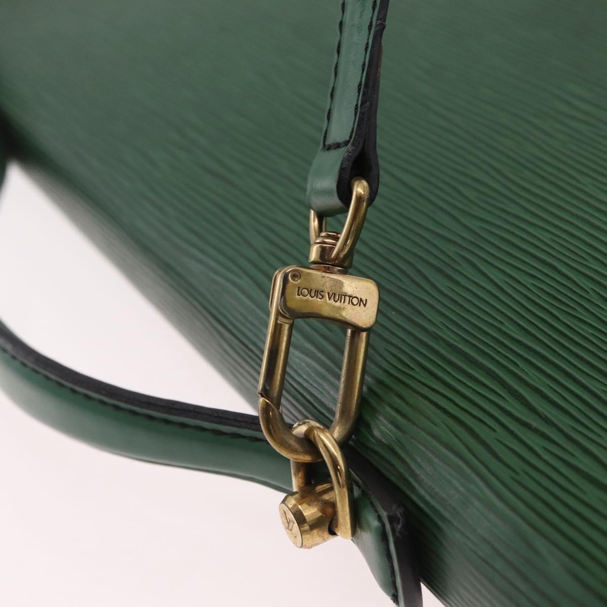 LOUIS VUITTON Epi Serviette Conseiller Briefcase Green M54424 LV Auth 203837
