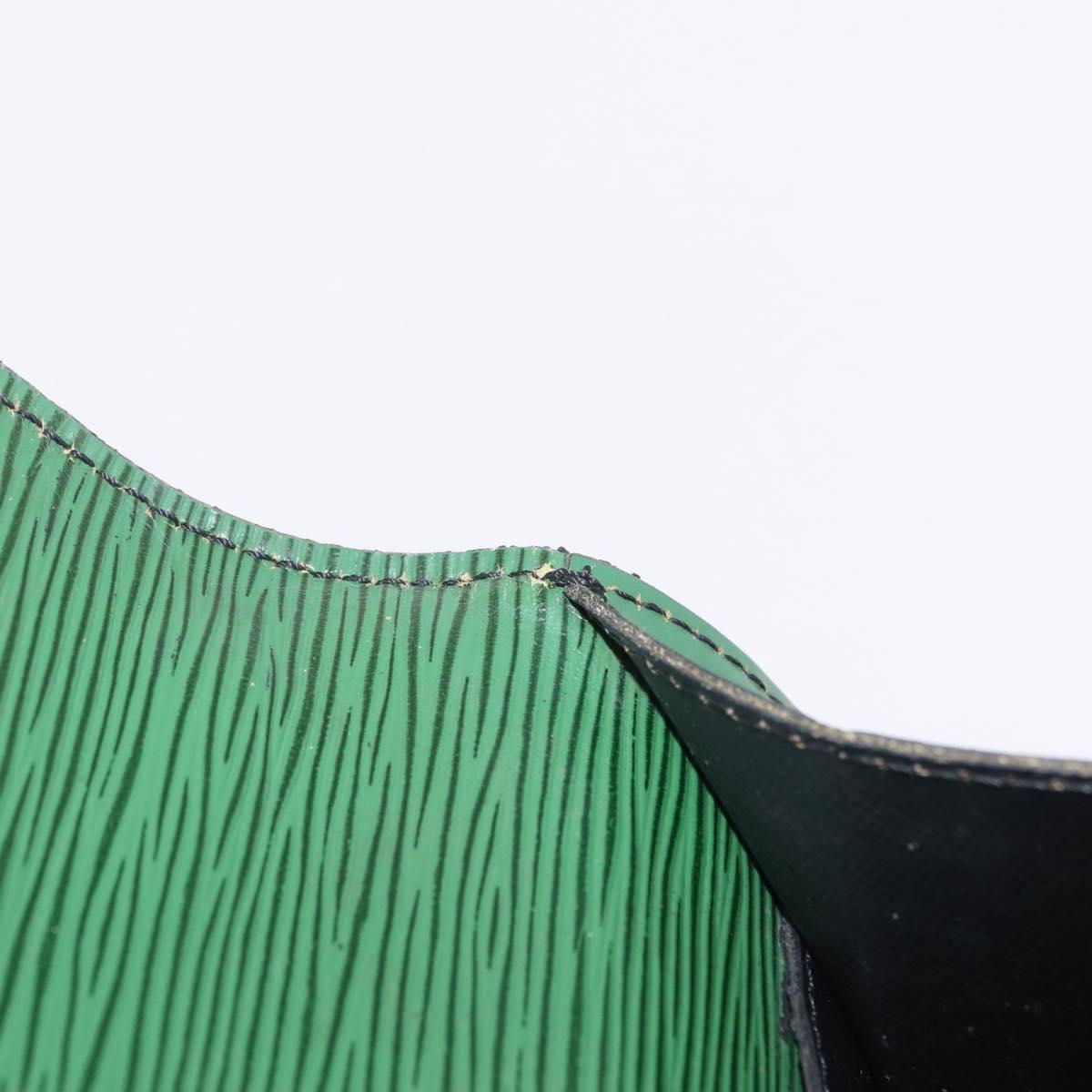 LOUIS VUITTON Epi Serviette Conseiller Briefcase Green M54424 LV Auth 203837