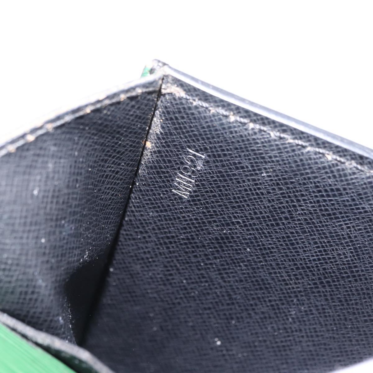 LOUIS VUITTON Epi Serviette Conseiller Briefcase Green M54424 LV Auth 203837