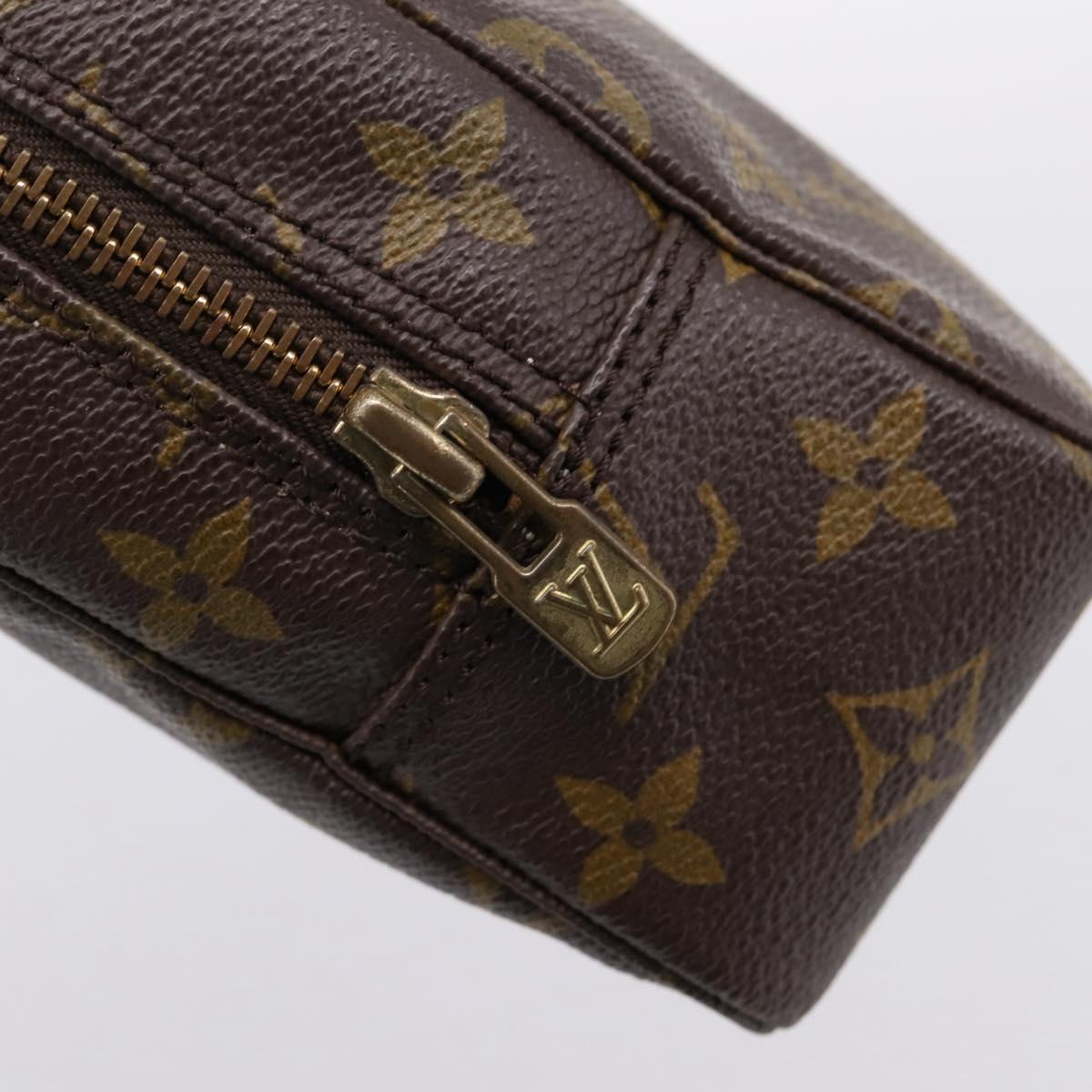 LOUIS VUITTON Monogram Trousse Toilette 23 Clutch Bag M47524 LV Auth 203847