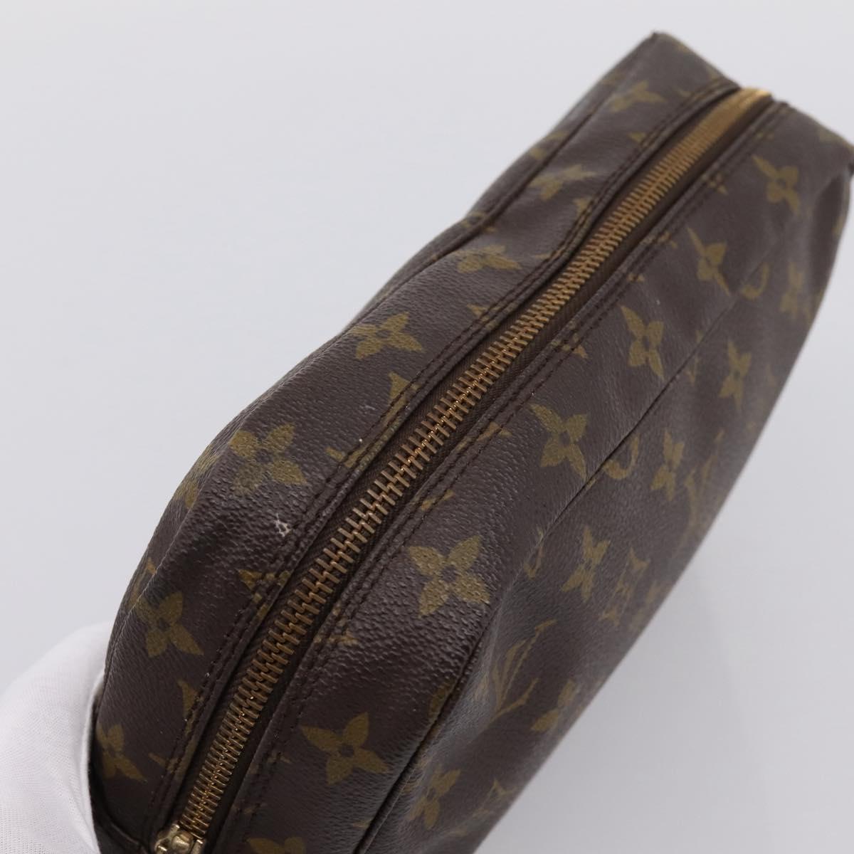 LOUIS VUITTON Monogram Trousse Toilette 23 Clutch Bag M47524 LV Auth 203847