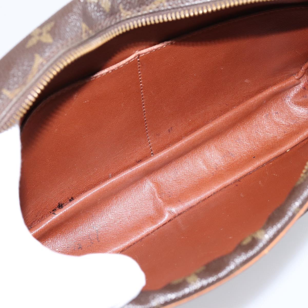 LOUIS VUITTON Monogram Compiegne 28 Clutch Bag M51845 LV Auth 203850
