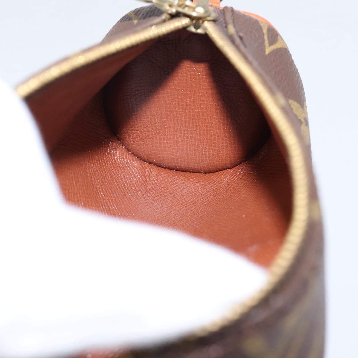 LOUIS VUITTON Monogram Papillon Pouch LV Auth 203854