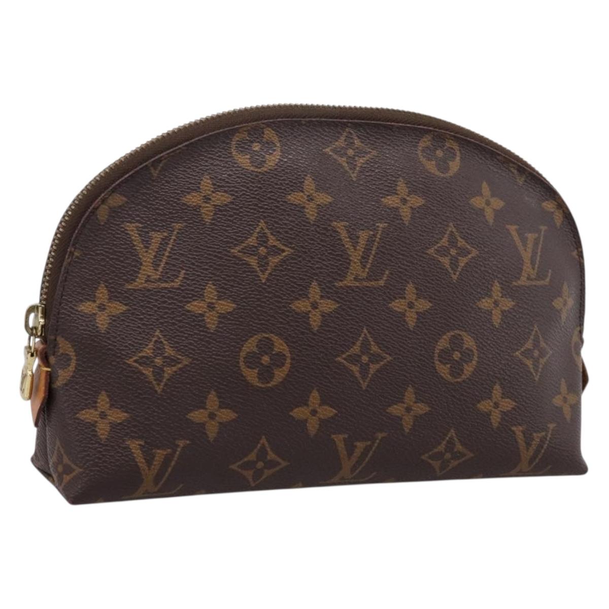 LOUIS VUITTON Monogram Pochette Cosmetic MM Cosmetic Pouch M46579 LV Auth 203856A