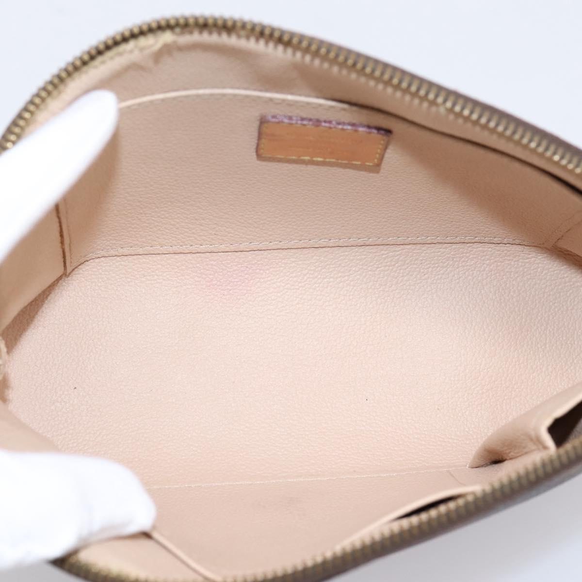 LOUIS VUITTON Monogram Pochette Cosmetic MM Cosmetic Pouch M46579 LV Auth 203856A