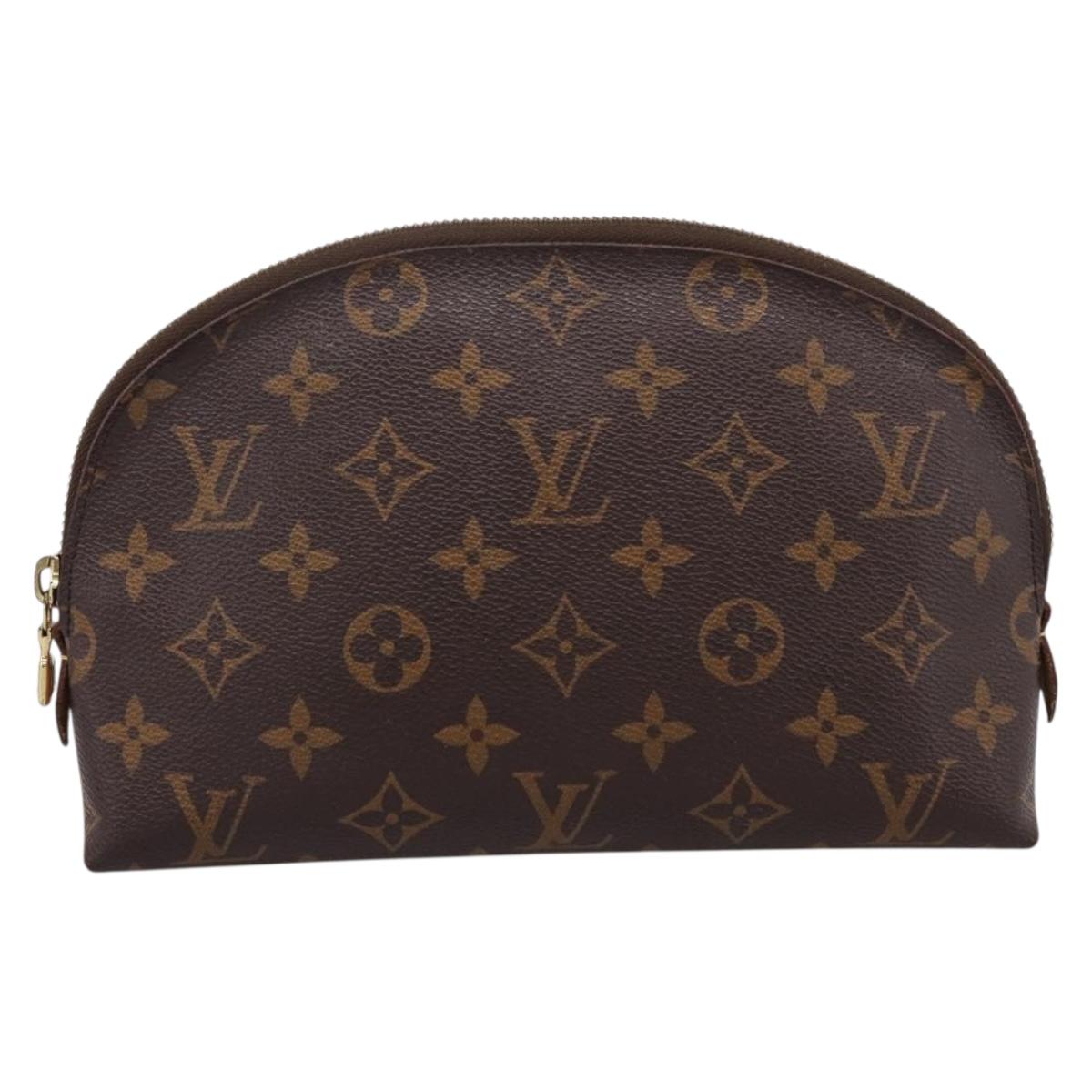 LOUIS VUITTON Monogram Pochette Cosmetic MM Cosmetic Pouch M46579 LV Auth 203856A