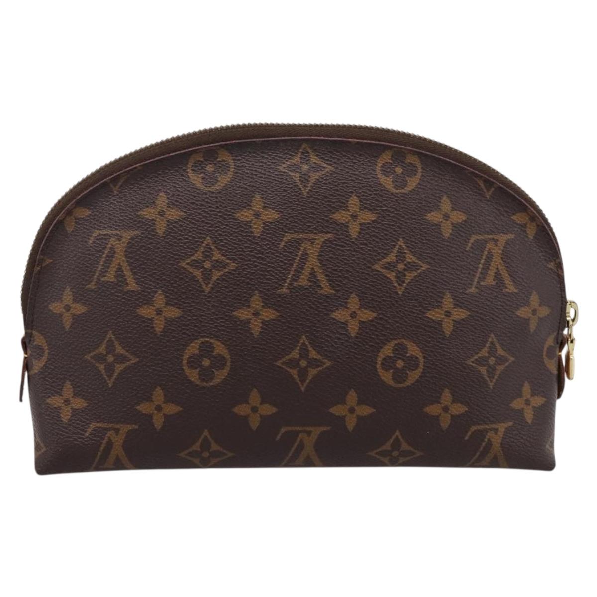 LOUIS VUITTON Monogram Pochette Cosmetic MM Cosmetic Pouch M46579 LV Auth 203856A