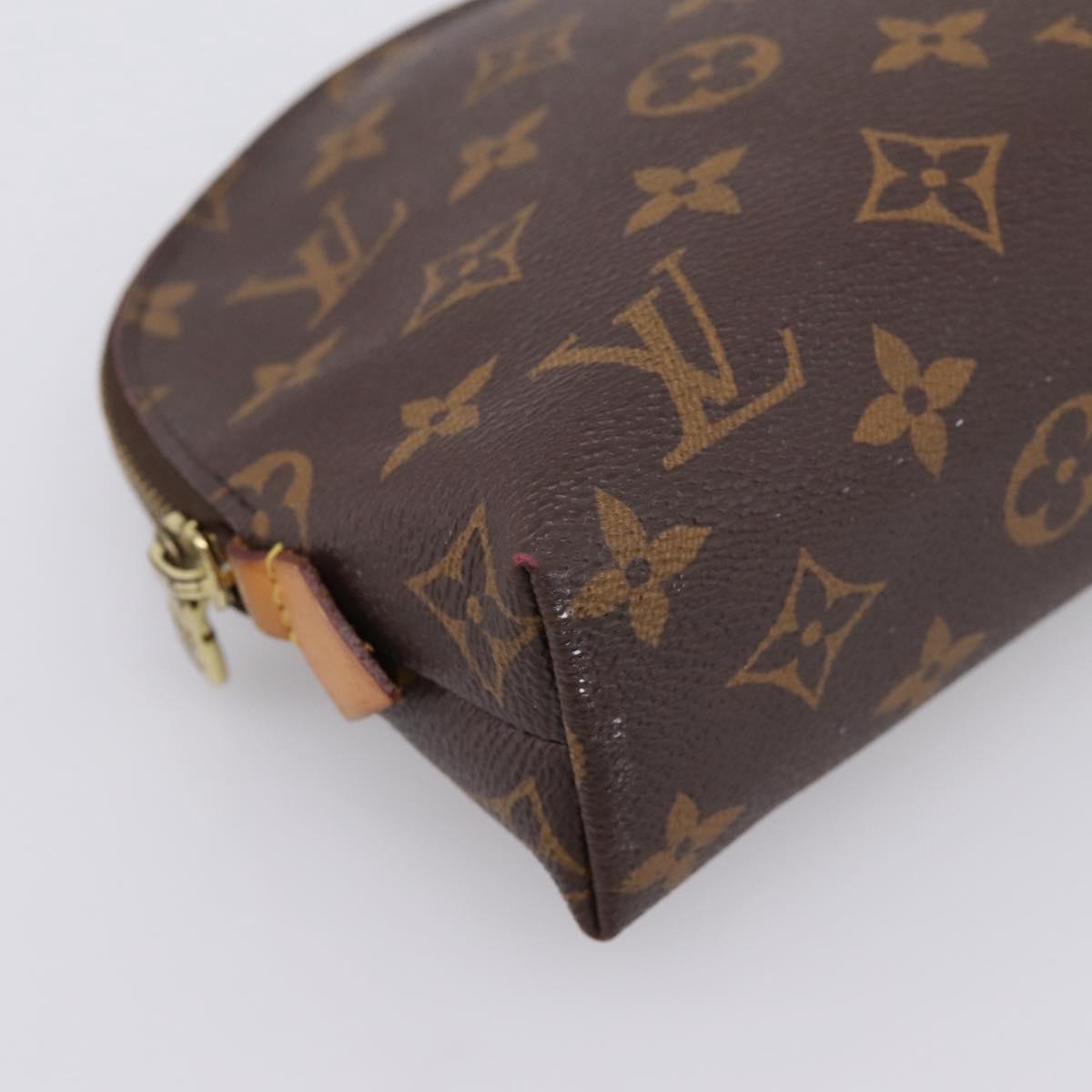 LOUIS VUITTON Monogram Pochette Cosmetic MM Cosmetic Pouch M46579 LV Auth 203856A