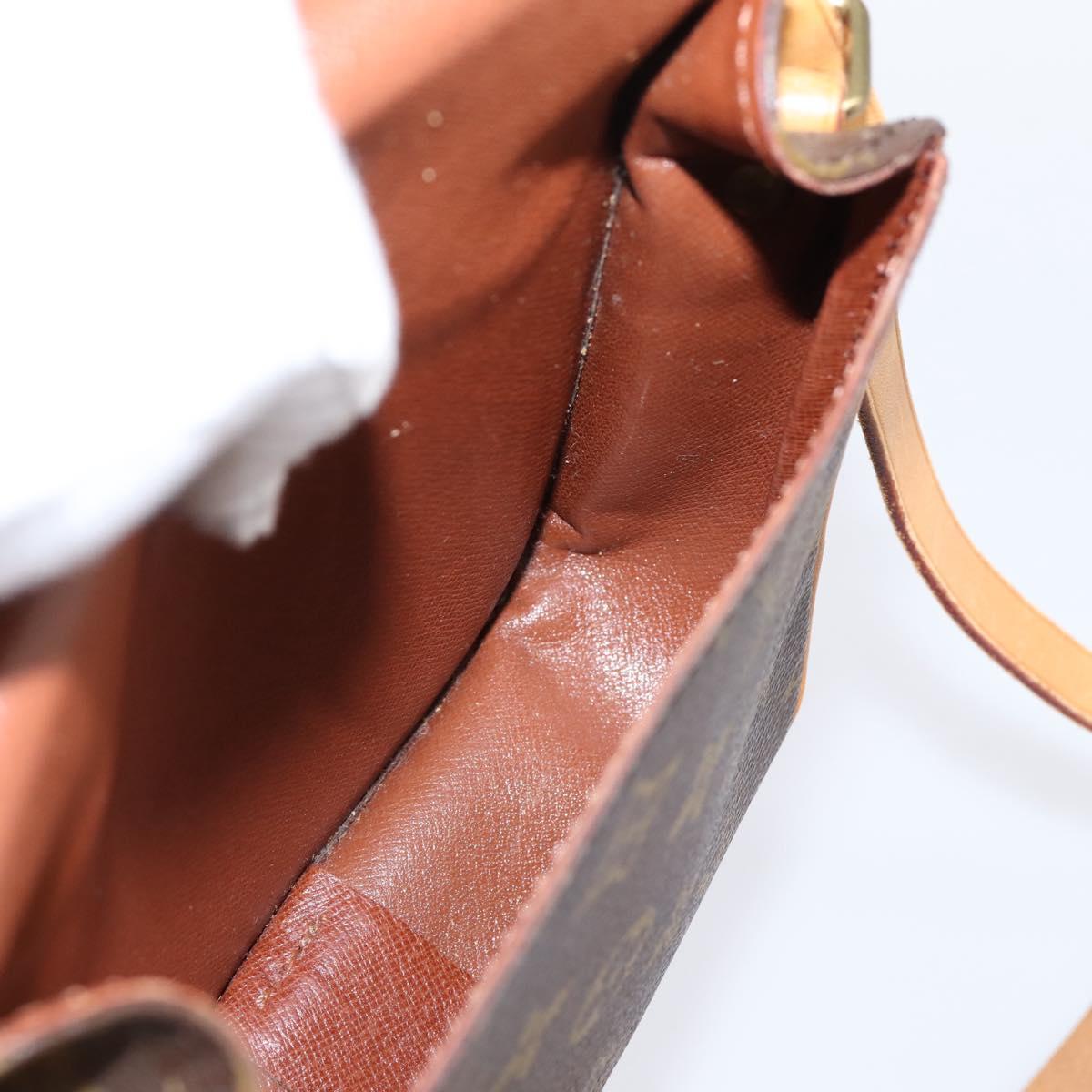 LOUIS VUITTON Monogram Cartouchiere PM Shoulder Bag M51254 LV Auth 203857