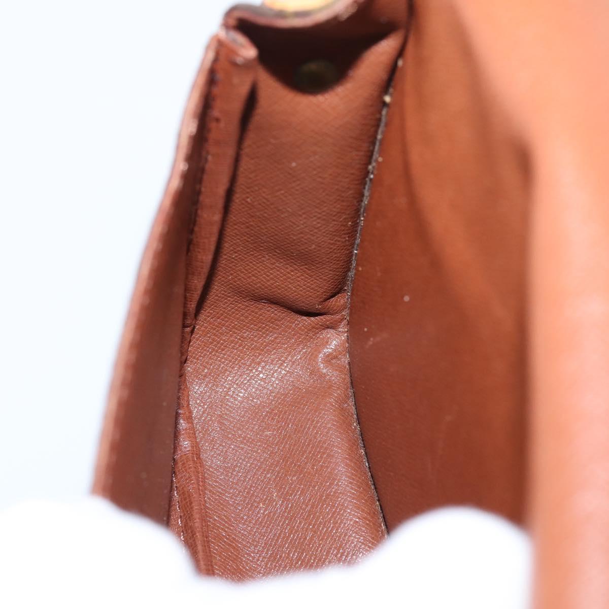 LOUIS VUITTON Monogram Cartouchiere PM Shoulder Bag M51254 LV Auth 203857